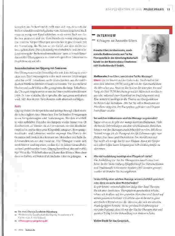 Vorschauseite 3: Auf festem Fuß ins hohe Alter