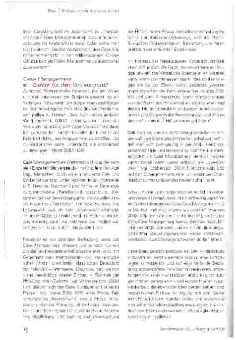 Vorschauseite 3: Das Rettende in der Gefahr?Vom Case Management zum Risiko Management in der fallbezogenen Kinderschutzarbeit