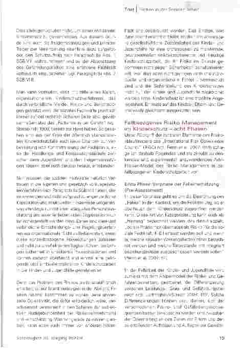 Vorschauseite 6: Das Rettende in der Gefahr?Vom Case Management zum Risiko Management in der fallbezogenen Kinderschutzarbeit