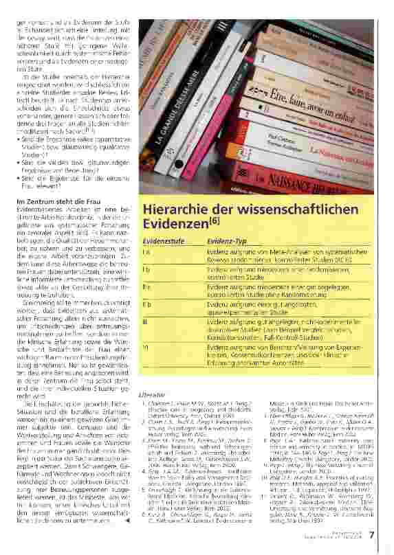 Vorschauseite 4: Informierte Entscheidung ermöglichen Evidenzbasiertes Arbeiten