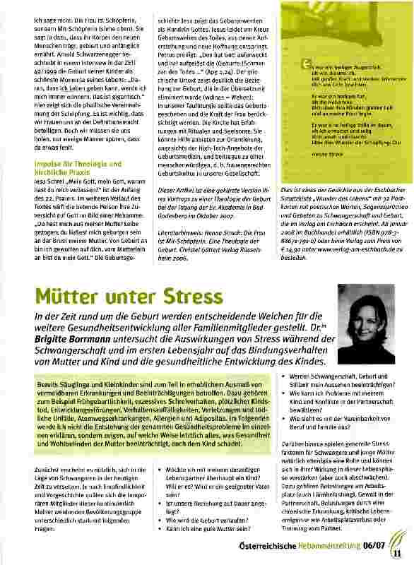 Vorschauseite 1: Mutter unter Stress