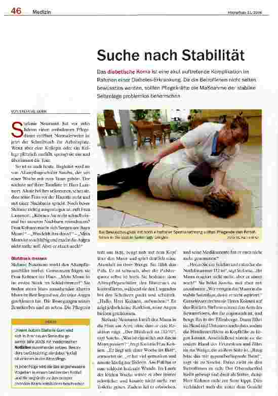 Vorschauseite 1: Suche nach Stabilität