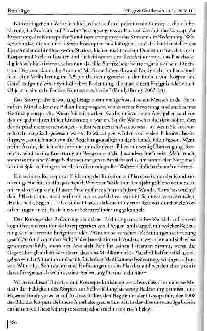 Vorschauseite 5: Placebo im Wandel: von Beecher zu Benedetti