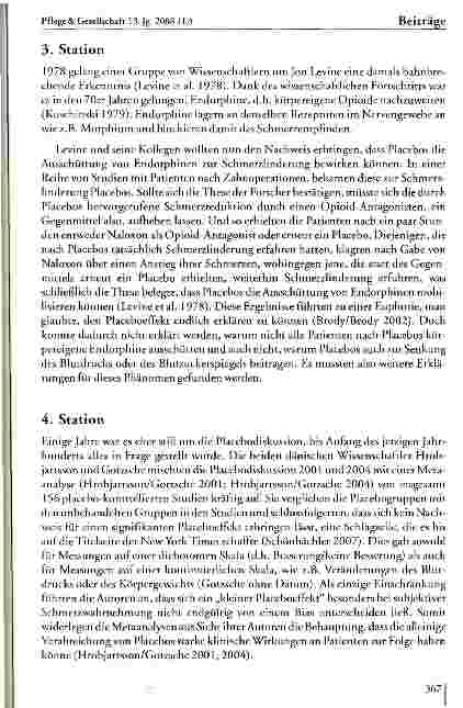 Vorschauseite 6: Placebo im Wandel: von Beecher zu Benedetti