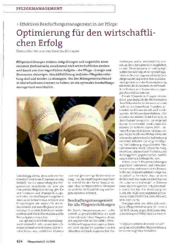 Vorschauseite 1: Optimierung für den wirtschaftlichen Erfolg
