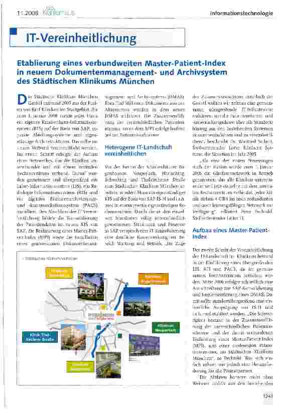 Vorschauseite 1: IT-Vereinheitlichung