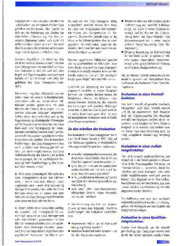 Vorschauseite 2: Tools und Werkzeuge beim Case ManagementEvaluation und Entpflichtung