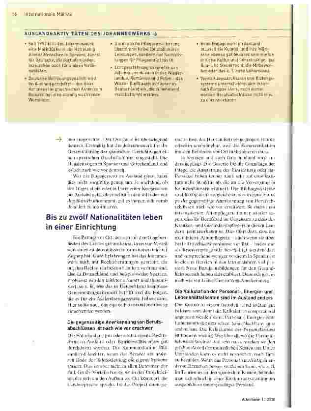 Vorschauseite 3: Erfolgreich auf Europakurs