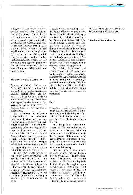 Vorschauseite 4: Primärprävention mit Arzneimitteln: wirksam, wirtschaftlich, gut?