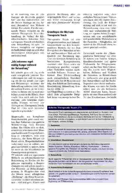Vorschauseite 2: Berühren und berührt werden