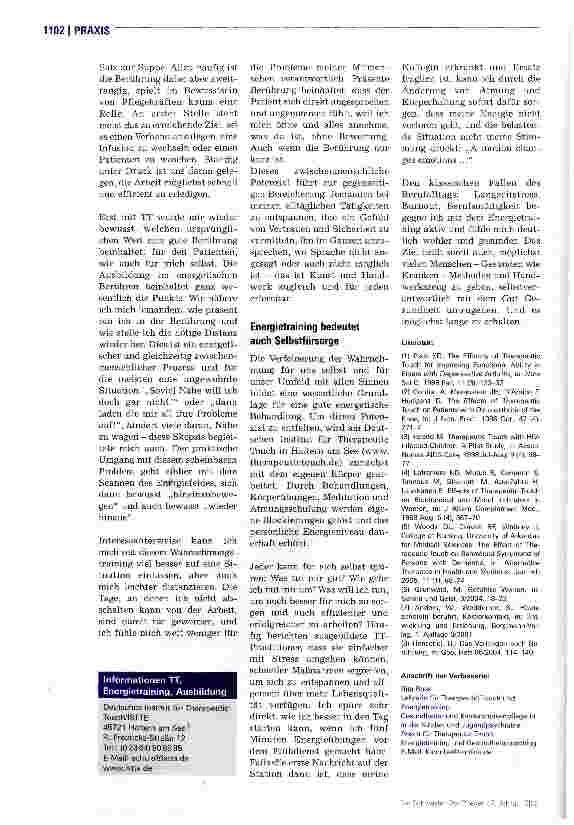 Vorschauseite 5: Berühren und berührt werden