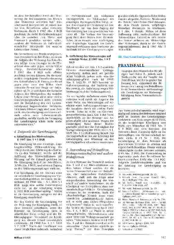Vorschauseite 2: Genehmigungspflichten und spezielle Probleme im Aufgabenkreis Wohnungsangelegenheiten