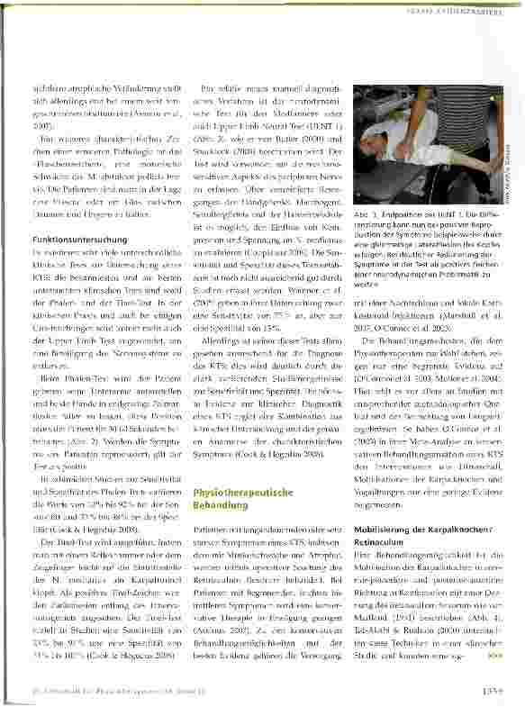 Vorschauseite 3: KarpaltunnelsyndromEvidenzbasierte Untersuchung und Behandlung