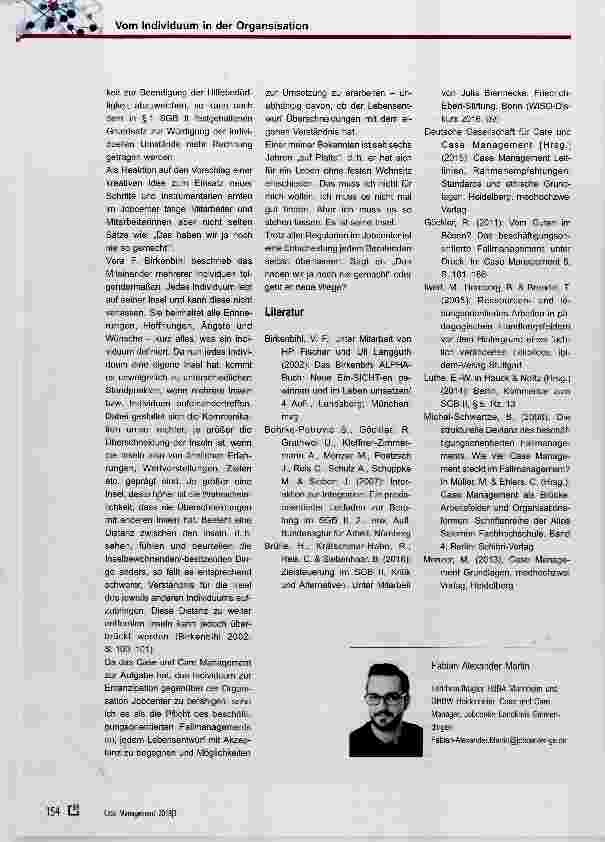 Vorschauseite 5: Vom Individuum in der Organisation
