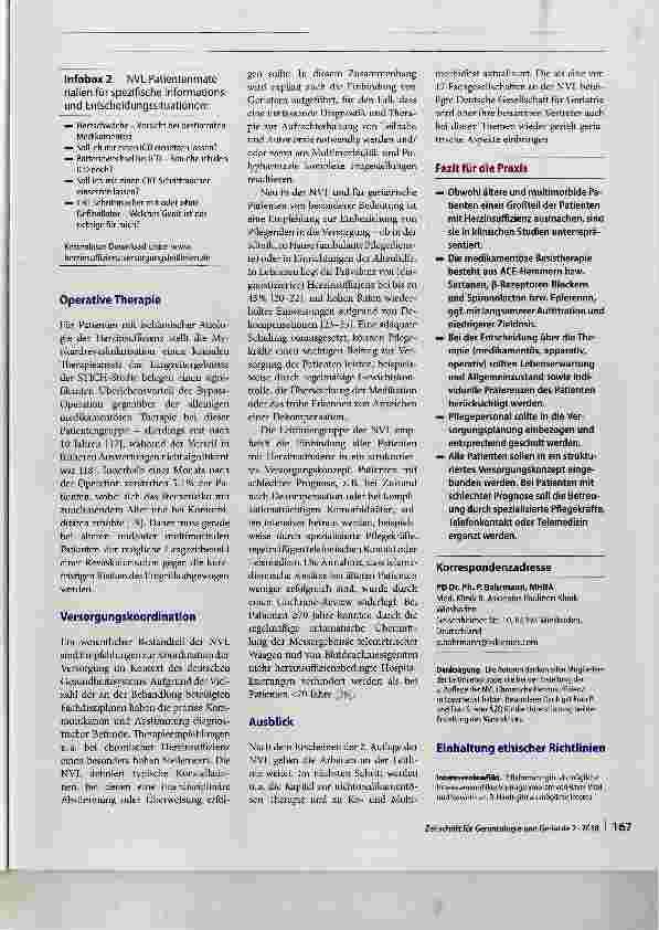 Vorschauseite 3: Chronische Herzinsuffizienz beim älteren Patienten