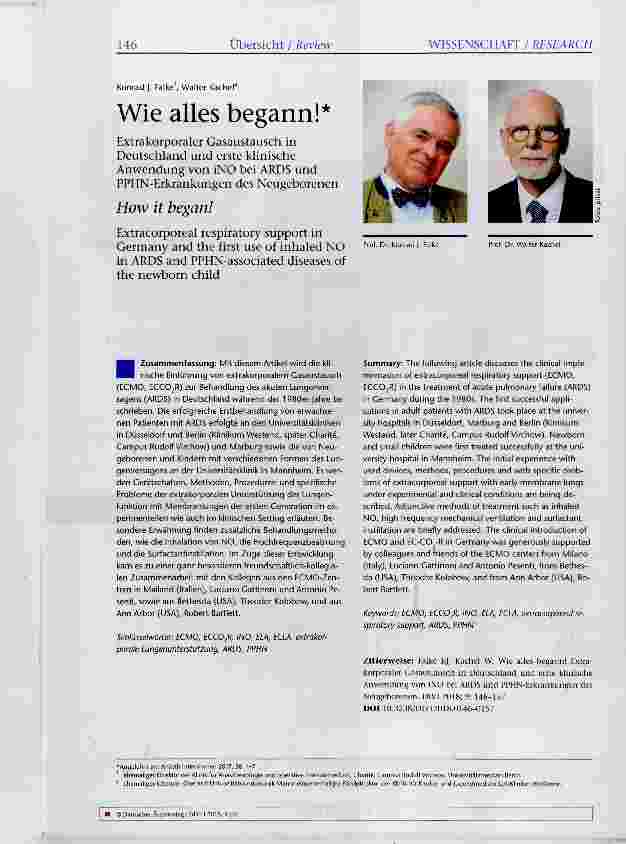 Vorschauseite 1: Wie alles begann!