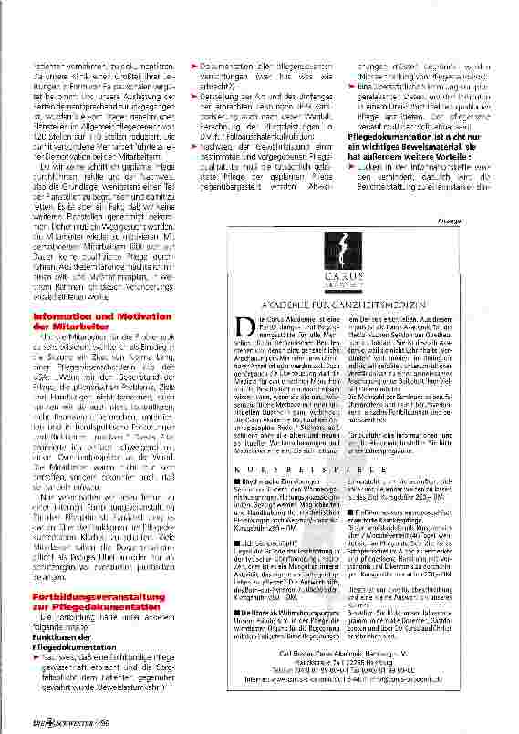 Vorschauseite 2: Optimierung der Pflegedokumentation