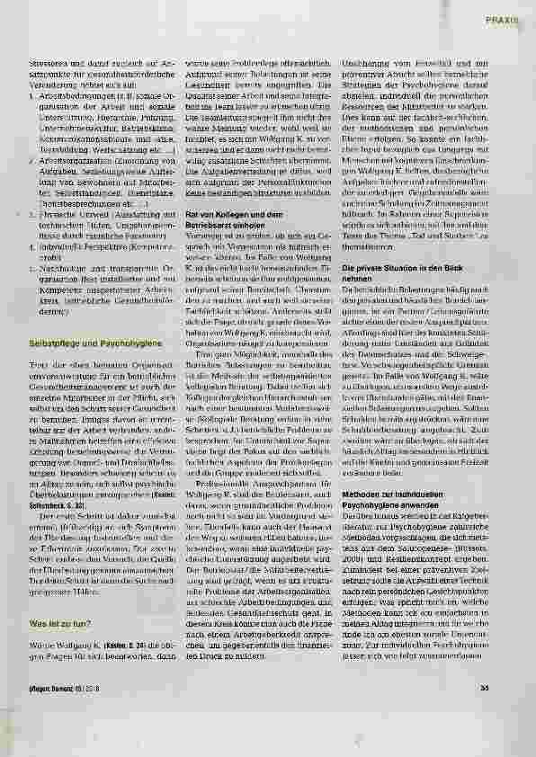 Vorschauseite 4: Nicht nur eine Sache des Kopfes