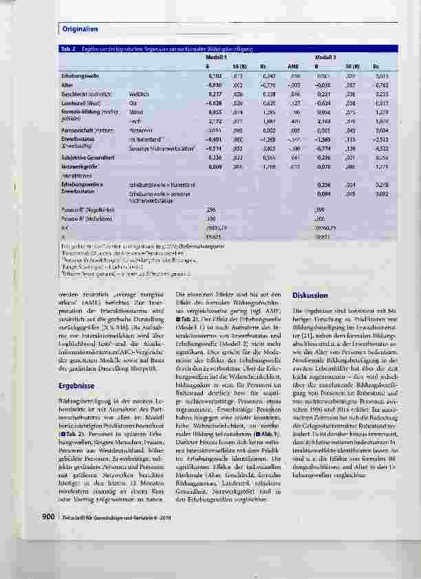 Vorschauseite 4: Trends in non-formaler Bildungsbeteiligung in der zweiten Lebenshälfte