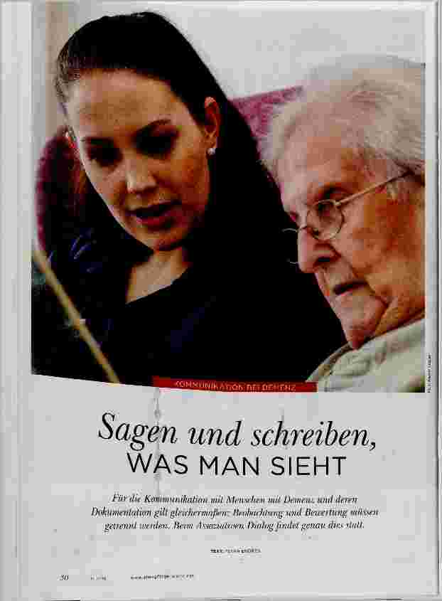 Vorschauseite 1: Sagen und schreiben, WAS MAN SIEHT