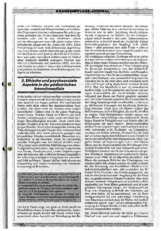 Vorschauseite 5: Tendenzen in der pädiatrischen Intensivmedizin