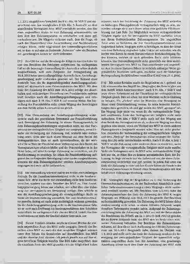 Vorschauseite 2: Vertragsärztliche Versorgung