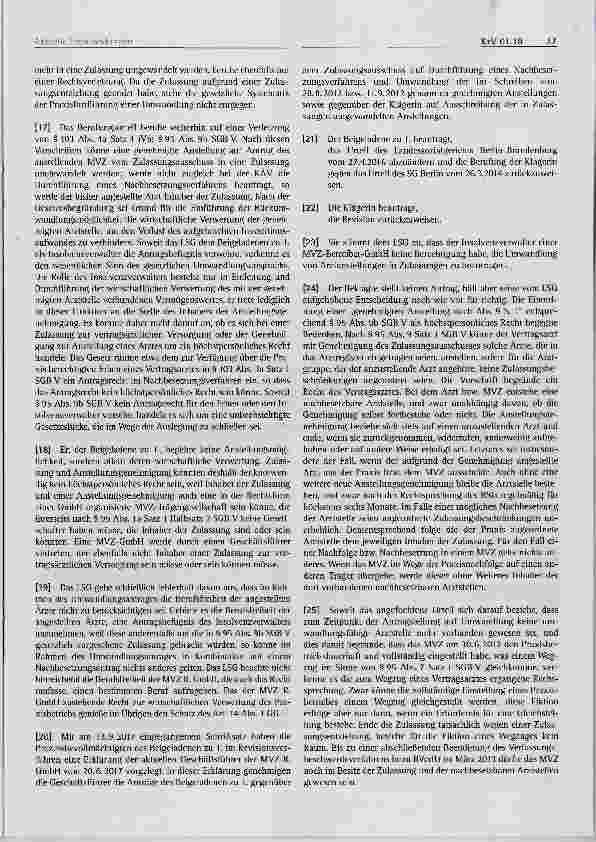 Vorschauseite 3: Vertragsärztliche Versorgung