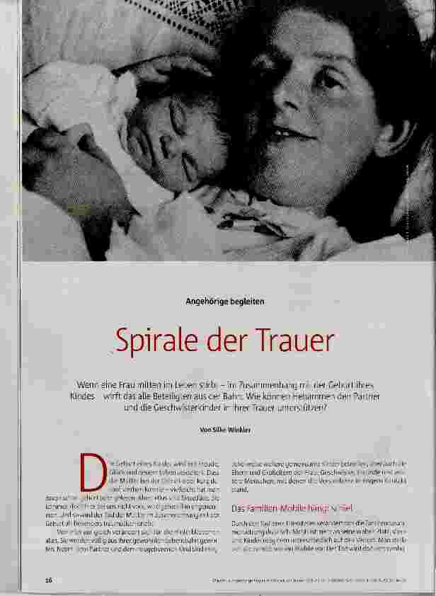 Vorschauseite 1: Spirale der Trauer