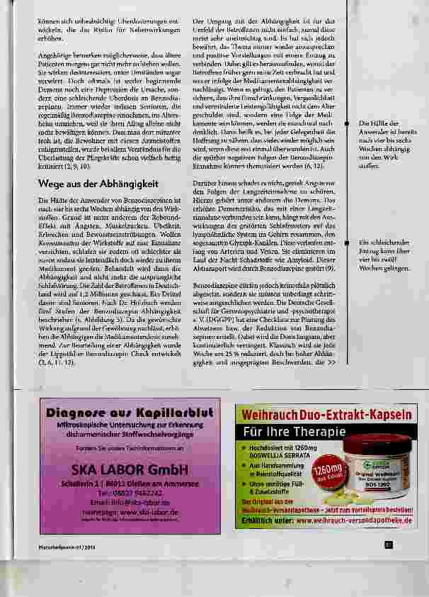Vorschauseite 4: Benzodiazepine im Alter