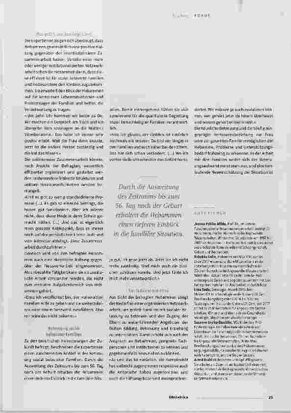 Vorschauseite 3: Interdisziplinäre Zusammenarbeit im Bereich der Frühen Förderung