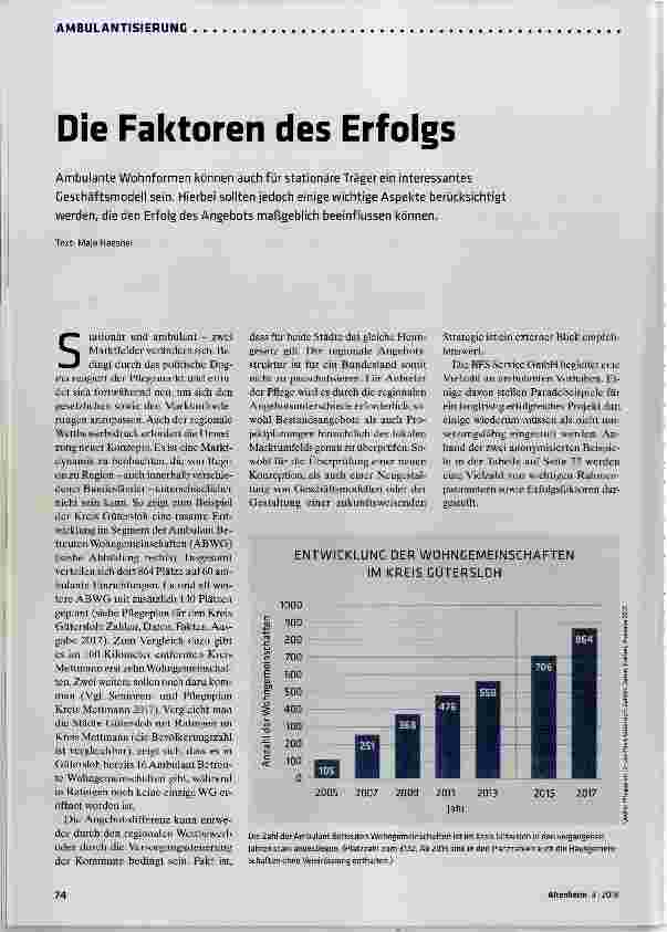 Vorschauseite 1: Die Faktoren des Erfolgs