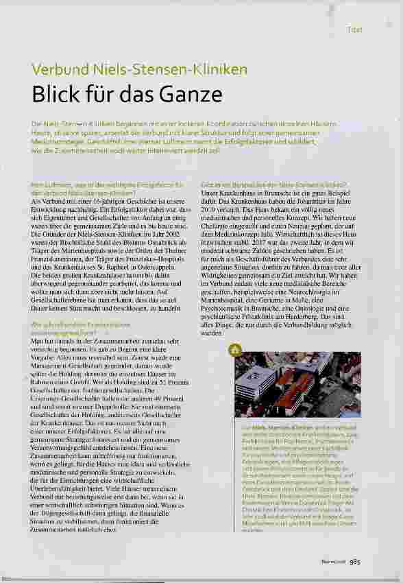 Vorschauseite 1: Blick für das Ganze