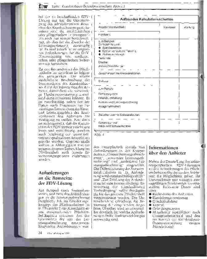 Vorschauseite 3: EDV-Lösungen: Instrumente transparenter Auswahlentscheidungen Teil II - Das Pflichtenheft