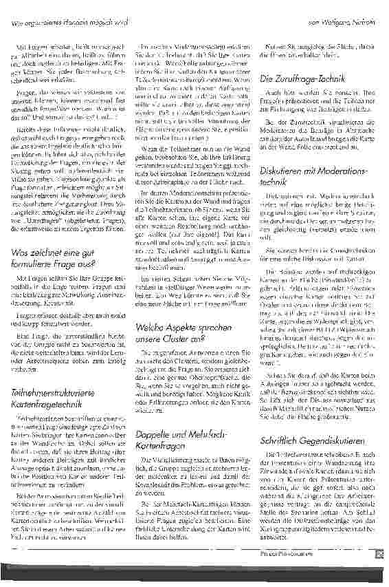 Vorschauseite 3: Wie organisiertes Handeln möglich wird Wege der kommunikativen, beteiligenden, vernetzten Planung