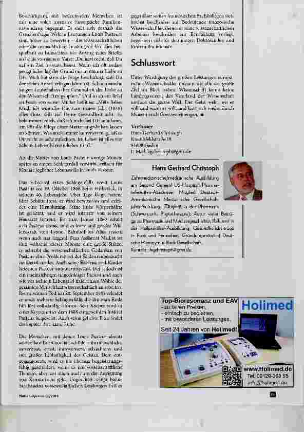 Vorschauseite 4: Louis Pasteur