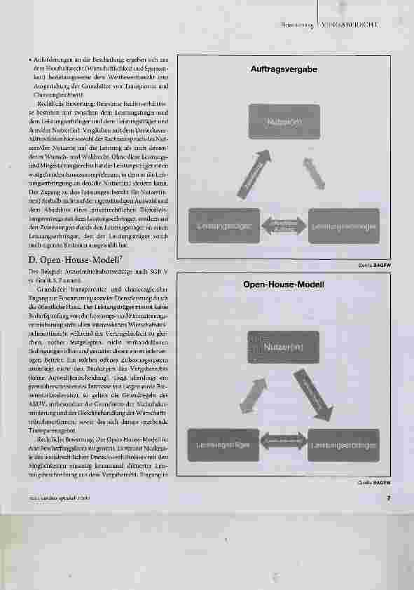 Vorschauseite 3: II. Finanzierungsmodelle für die Erbringung von sozialen Dienstleistungen