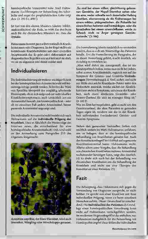 Vorschauseite 3: Klinische Diagnose und Homöopathie