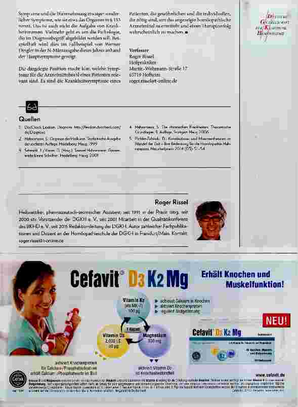 Vorschauseite 4: Klinische Diagnose und Homöopathie