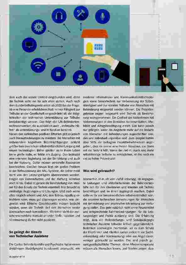 Vorschauseite 2: Digitalisierung, gute Chancen für mehr Teilhabe