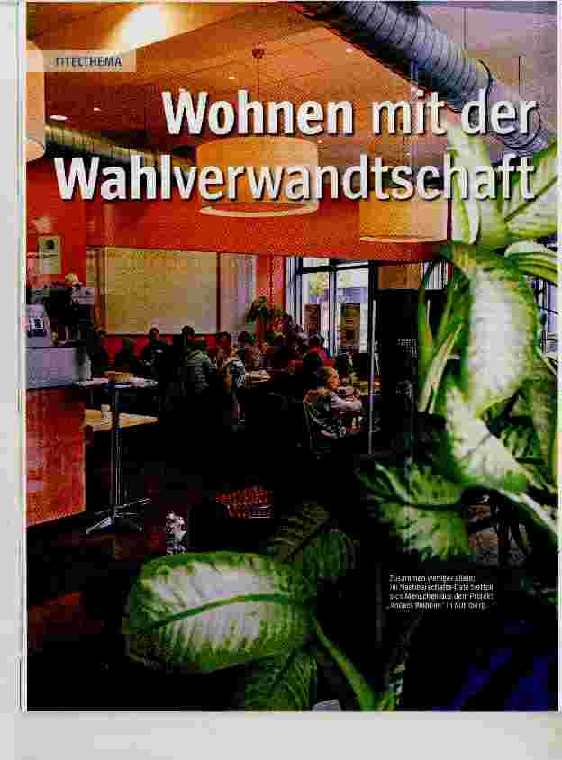 Vorschauseite 1: Wohnen mit der Wahlverwandtschaft