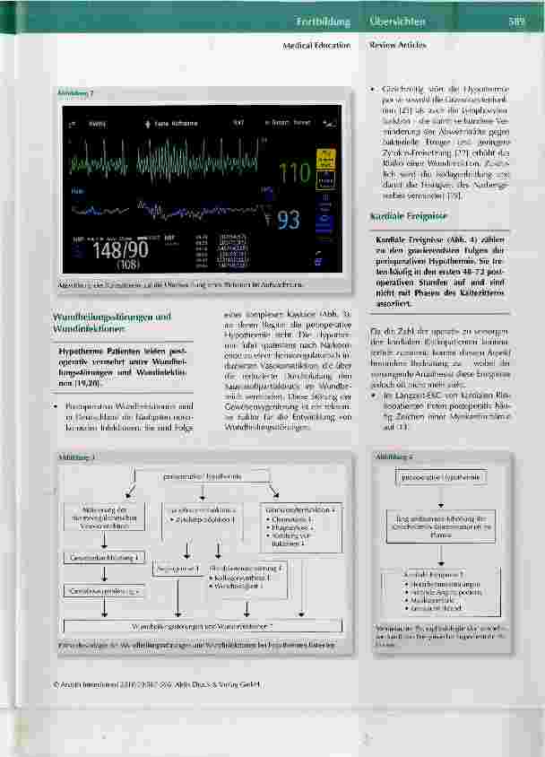 Vorschauseite 3: Perioperativer Erhalt der Körpertemperatur