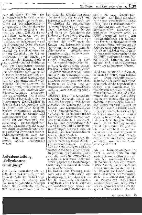 Vorschauseite 2: Die Kostenund Leistungsrechnung Vollkosten, Teilkosten, Grenzkosten Teil: II