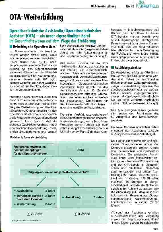 Vorschauseite 1: OTA-Weiterbildung