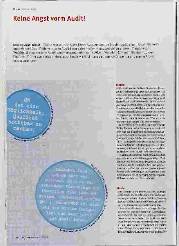 Vorschauseite 1: Keine Angst vorm Audit!