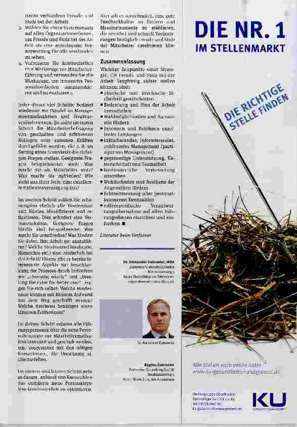 Vorschauseite 3: Personal bezogen es Risikomanagement