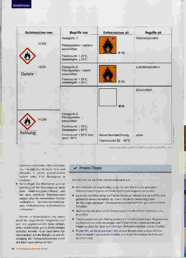 Vorschauseite 3: Richtiger Umgang mit Reinigungsbenzin