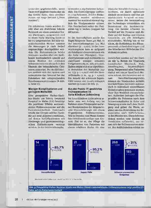 Vorschauseite 3: Bessere Patientenversorgung und Entlastung beim Personal