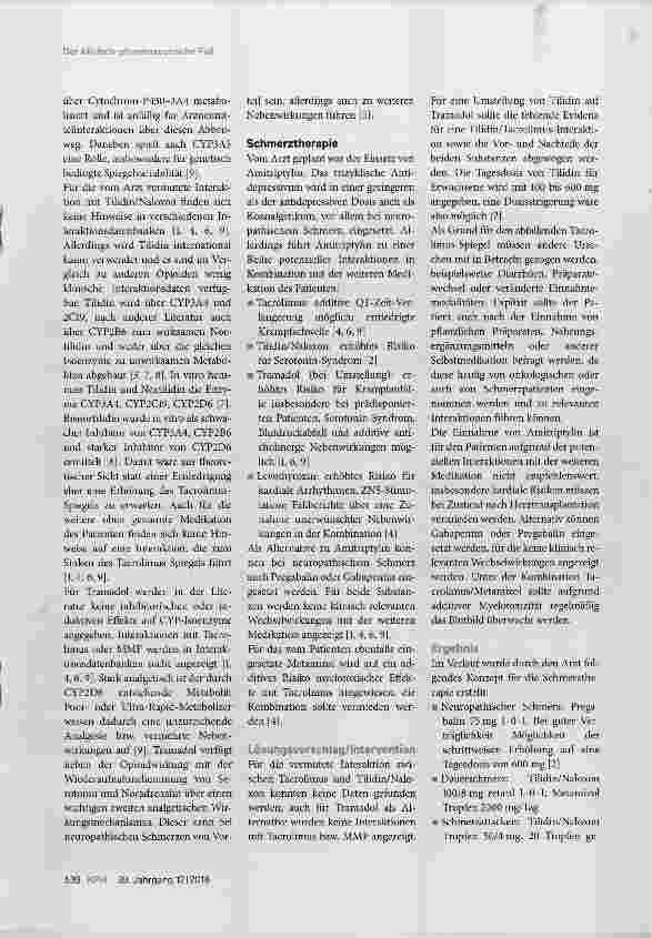 Vorschauseite 2: Schmerztherapie des multimorbiden Patienten