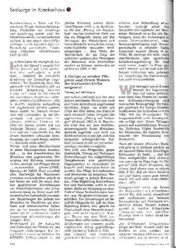 Vorschauseite 3: Ethik des Sterbens - Würde des Lebens