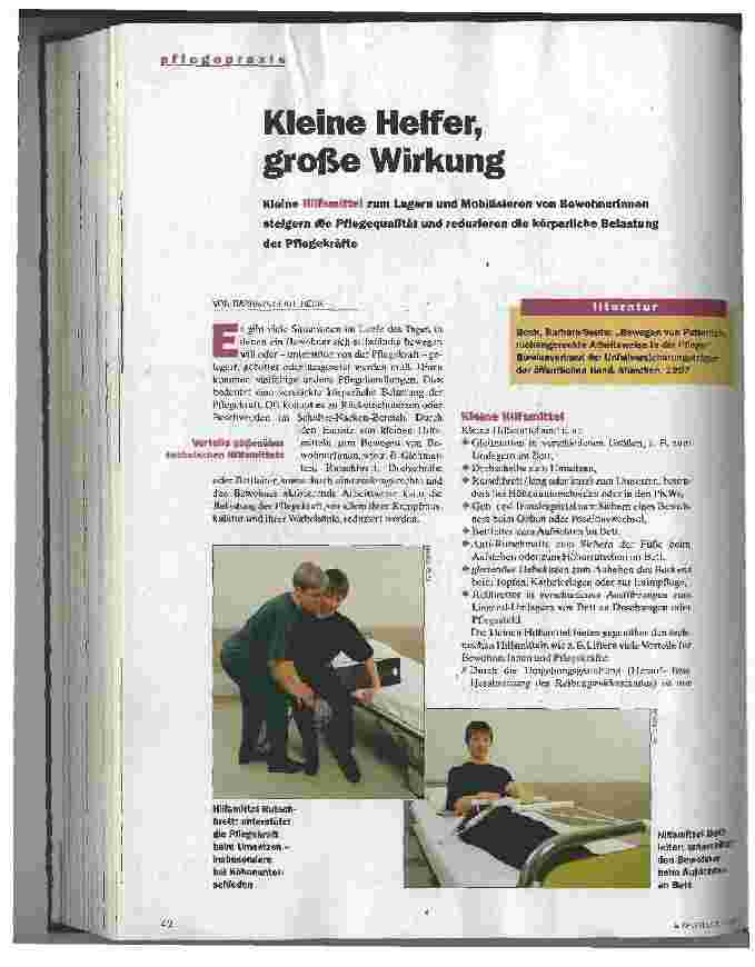 Vorschauseite 1: Kleine Helfer, große Wirkung